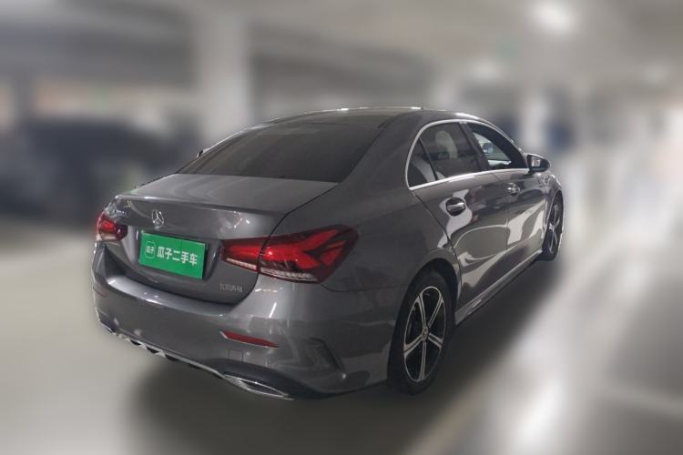 Used Mercedes-Benz A-Class 2022 Revised Version A 200 L Sport Sedan Fashionable Style Rear Right 45 Deg