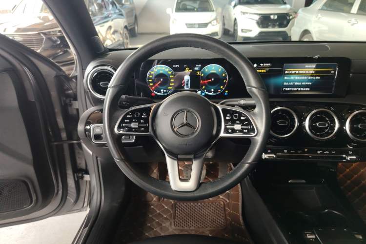 Used Mercedes-Benz A-Class 2022 Restyled A 200 L Sport Sedan Dynamic Version Steering Wheel