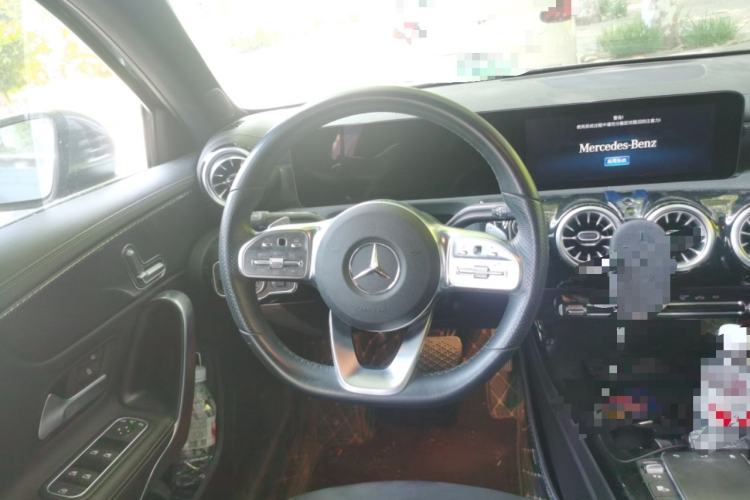 Used Mercedes-Benz A-Class 2022 Restyled A 200 L Sport Sedan Dynamic Version Steering Wheel