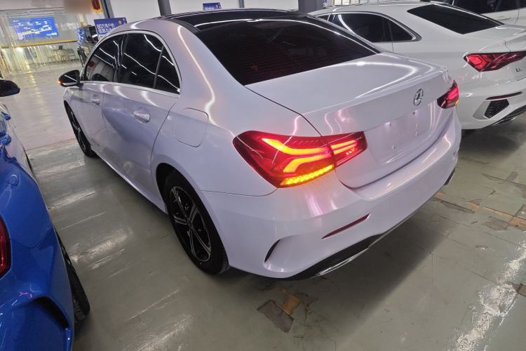 Used Mercedes-Benz A-Class 2022 Second Facelift A 200 L Sport Sedan Fashion Version Exterior 2