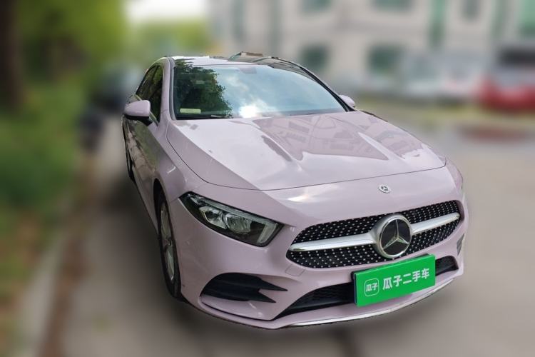 Used Mercedes-Benz A-Class 2022 Restyled A 200 L Sport Sedan Fashion Version Front Right 45 Deg