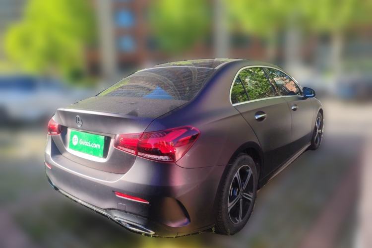 Used Mercedes-Benz A-Class 2022 Revised Version A 200 L Sport Sedan Fashionable Style Rear Right 45 Deg