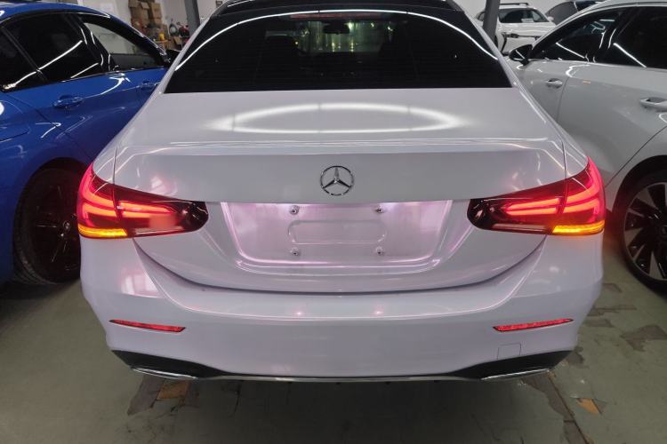 Used Mercedes-Benz A-Class 2022 Second Facelift A 200 L Sport Sedan Fashion Version Rear