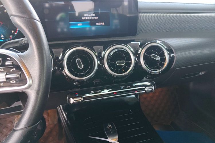 Used Mercedes-Benz A-Class 2022 Restyled A 180 L Sport Sedan Audio And AC Panel