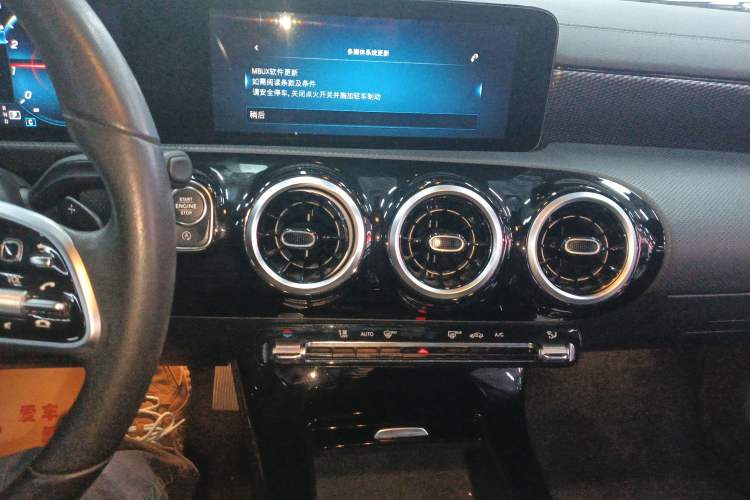 Used Mercedes-Benz A-Class 2022 A 200 L Sport Sedan Dynamic Model Audio And AC Panel