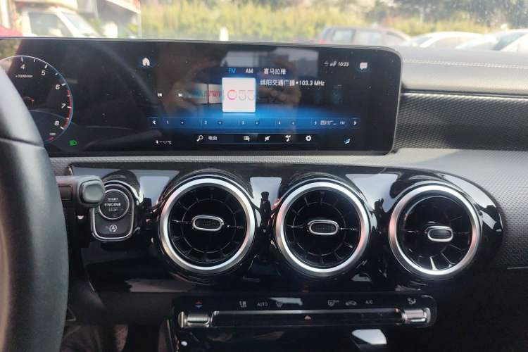 Used Mercedes-Benz A-Class 2022 A 200 L Sport Sedan Dynamic Model Audio And AC Panel