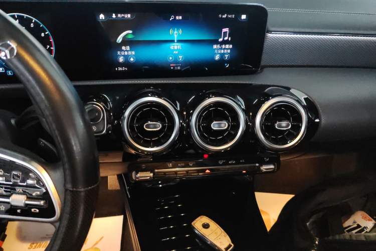 Used Mercedes-Benz A-Class 2022 A 180 L Sport Sedan Audio And AC Panel