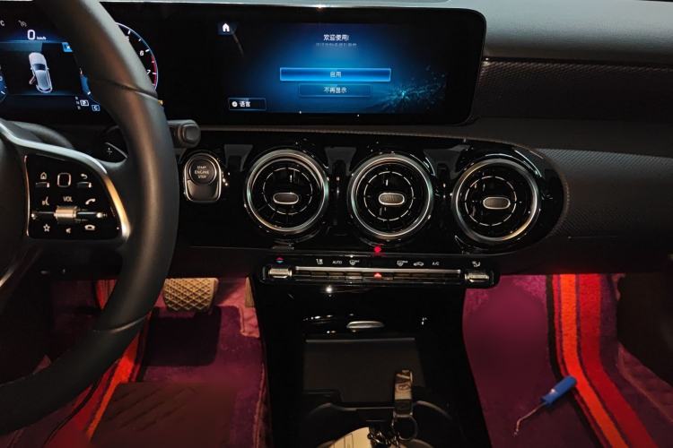 Used Mercedes-Benz A-Class 2022 A 200 Dynamic Edition Audio And AC Panel