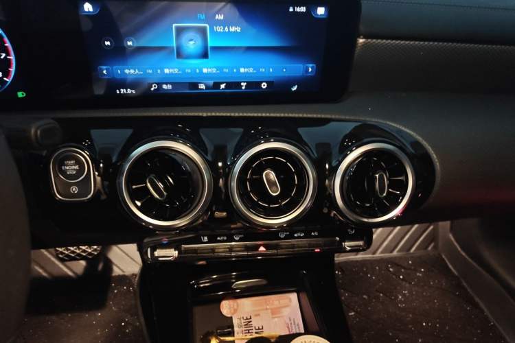 Used Mercedes-Benz A-Class 2022 A 180 L Sport Sedan Audio And AC Panel