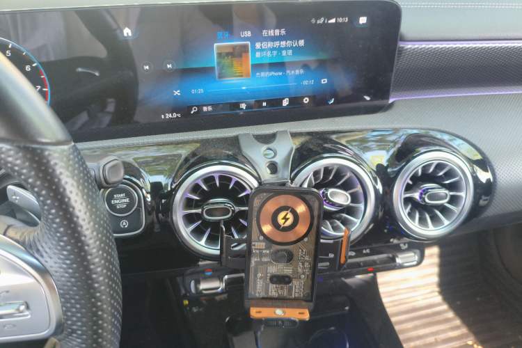 Used Mercedes-Benz A-Class 2022 Restyled A 200 L Sport Sedan Fashion Version Audio And AC Panel