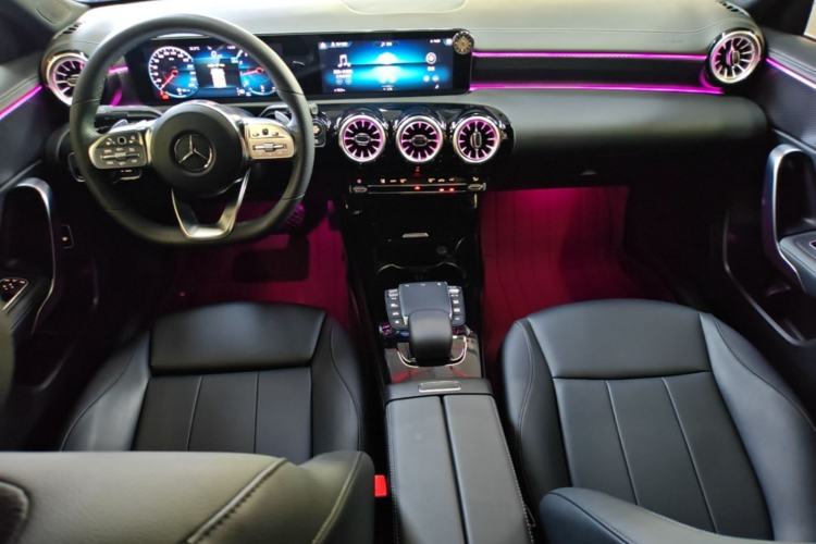 Used Mercedes-Benz A-Class 2022 Restyled A 200 L Sport Sedan Dynamic Version Center Console