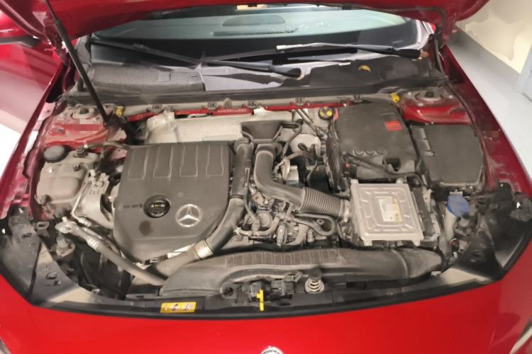 Used Mercedes-Benz A-Class 2022 Restyled A 200 L Sport Sedan Fashion Version Engine Bay