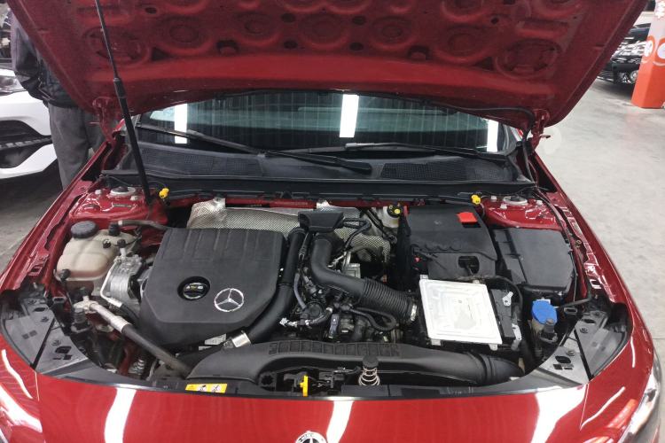 Used Mercedes-Benz A-Class 2022 A 200 L Sport Sedan Dynamic Model Engine Bay