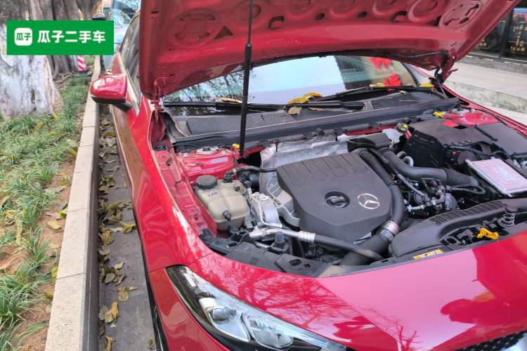 Used Mercedes-Benz A-Class 2022 Second Facelift A 200 L Sport Sedan Fashion Version Engine Bay Right