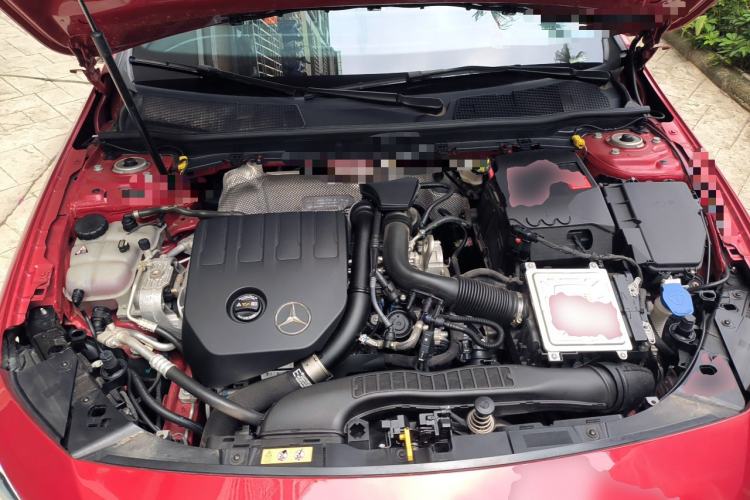 Used Mercedes-Benz A-Class 2022 A 200 L Sport Sedan Fashion Model Engine Bay