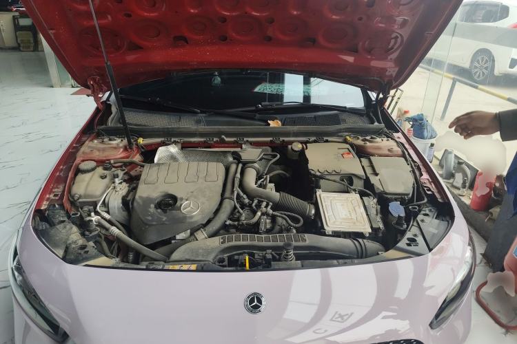Used Mercedes-Benz A-Class 2022 Restyled A 200 L Sport Sedan Fashion Version Engine Bay