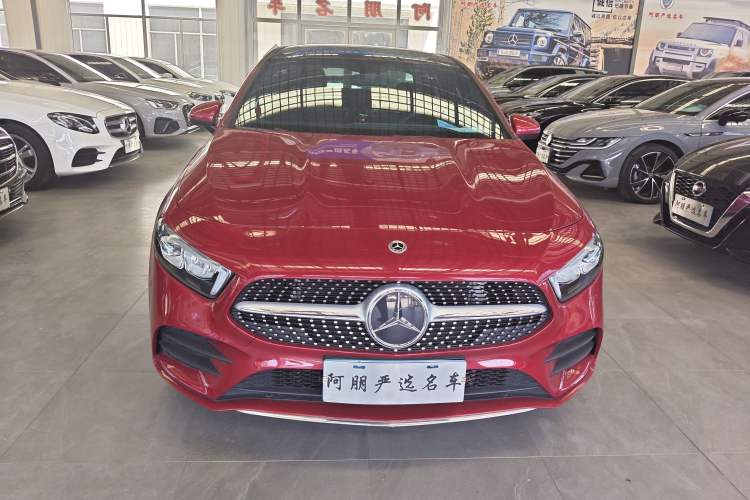 Used Mercedes-Benz A-Class 2022 Second Facelift A 200 L Sport Sedan Fashion Version Front