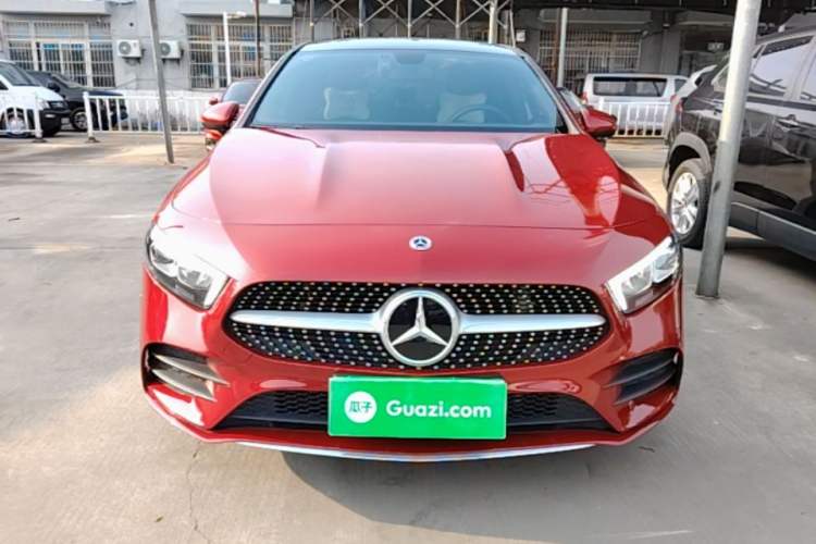 Used Mercedes-Benz A-Class 2022 Second Facelift A 200 L Sport Sedan Fashion Version Front