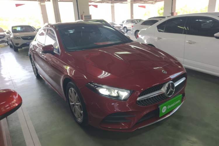 Used Mercedes-Benz A-Class 2022 Restyled A 200 L Sport Sedan Fashion Version Front Right 45 Deg