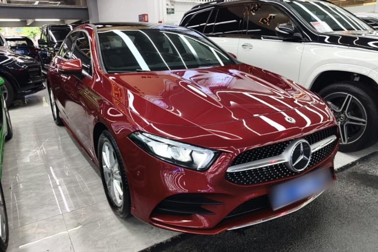 Used Mercedes-Benz A-Class 2022 Restyled A 200 L Sport Sedan Fashion Version Front Right 45 Deg