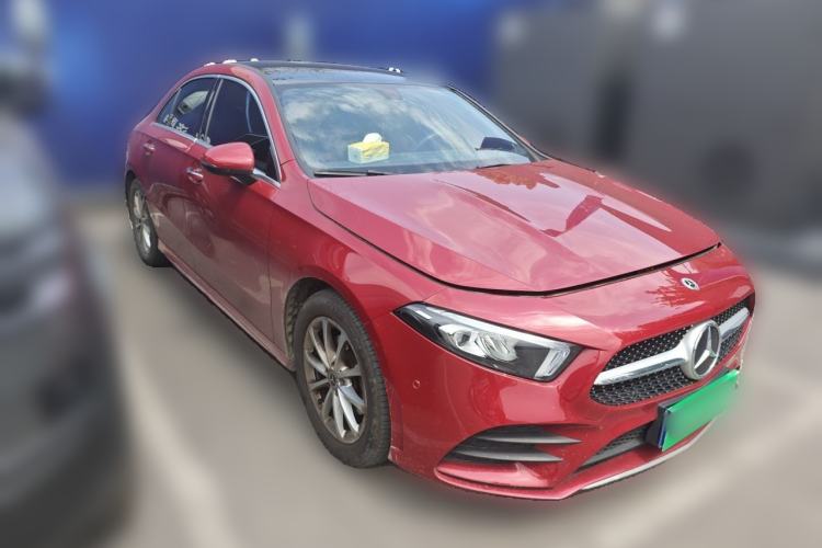 Used Mercedes-Benz A-Class 2022 Restyled A 200 L Sport Sedan Fashion Version Front Right 45 Deg