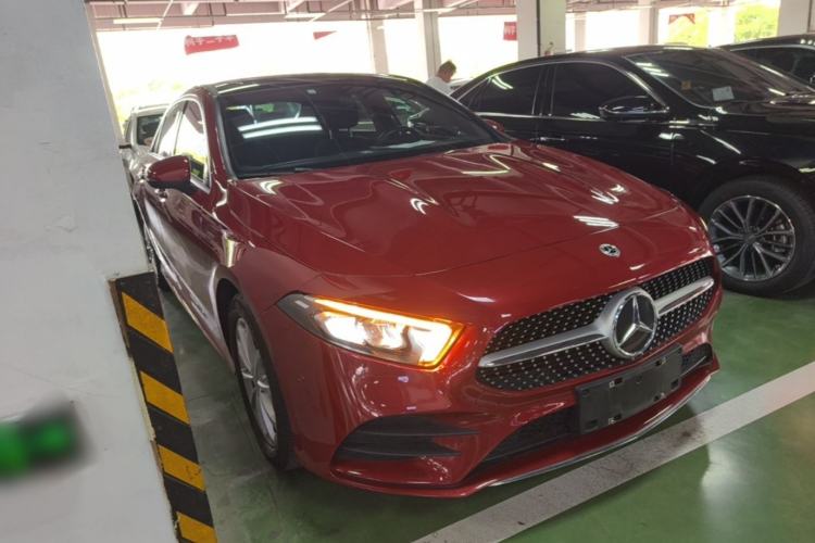 Used Mercedes-Benz A-Class 2022 Restyled A 200 L Sport Sedan Fashion Version Front Right 45 Deg