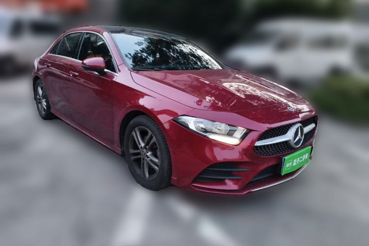 Used Mercedes-Benz A-Class 2022 Restyled A 180 L Sport Sedan Front Right 45 Deg