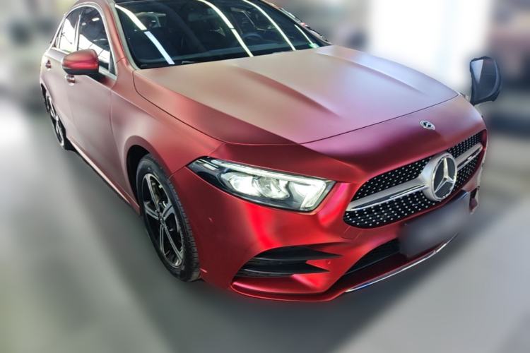 Used Mercedes-Benz A-Class 2022 Restyled A 200 L Sport Sedan Dynamic Version Front Right 45 Deg
