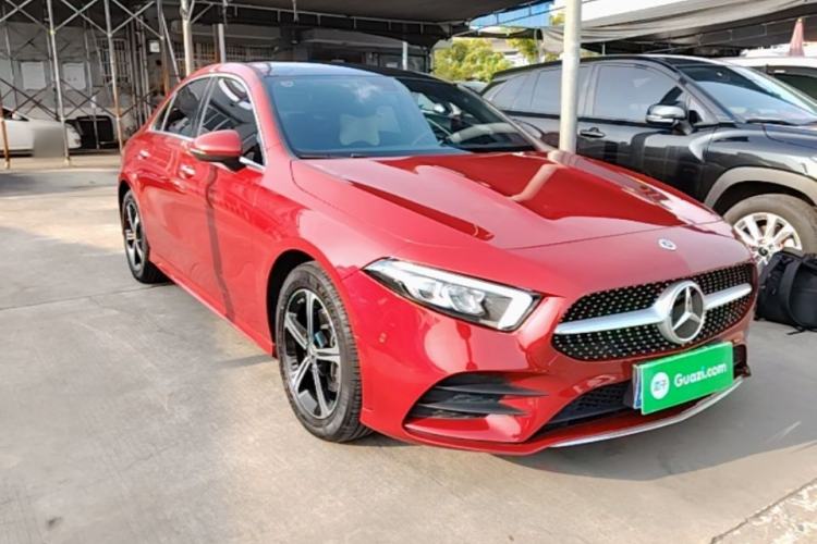 Used Mercedes-Benz A-Class 2022 Second Facelift A 200 L Sport Sedan Fashion Version Front Right 45 Deg