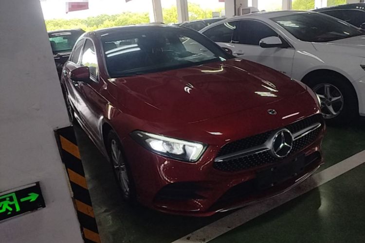Used Mercedes-Benz A-Class 2022 Restyled A 200 L Sport Sedan Fashion Version Front Right 45 Deg