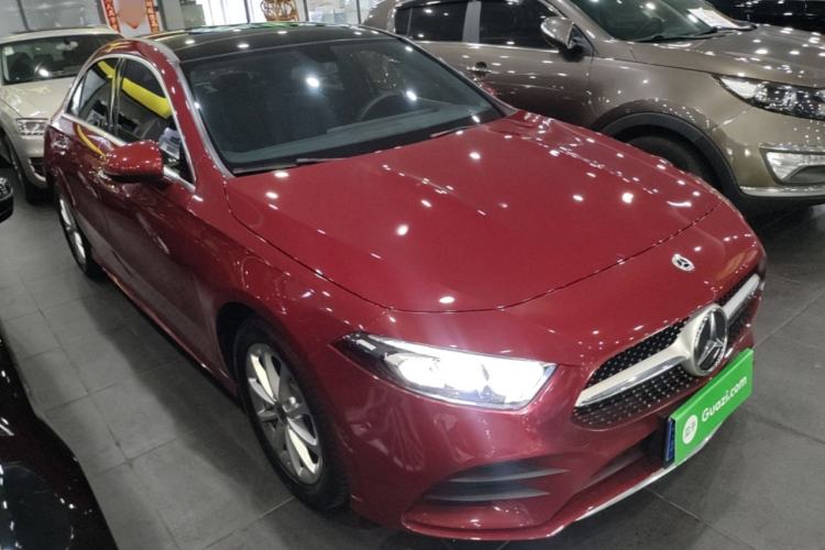 Used Mercedes-Benz A-Class 2022 Restyled A 200 L Sport Sedan Dynamic Version Front Right 45 Deg