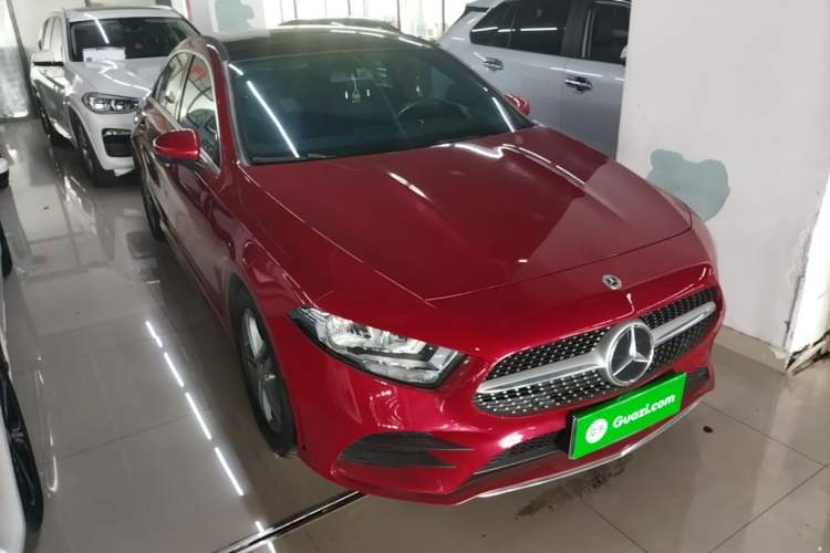 Used Mercedes-Benz A-Class 2022 A 180 L Sport Sedan Front Right 45 Deg