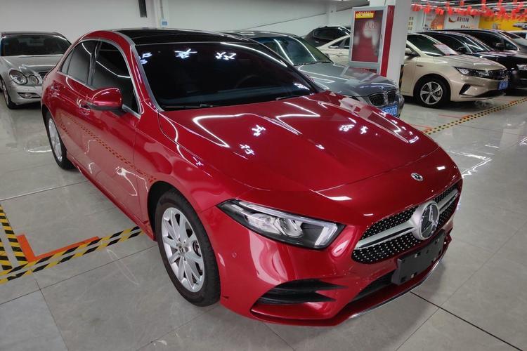 Used Mercedes-Benz A-Class 2022 Restyled A 200 L Sport Sedan Fashion Version Front Right 45 Deg