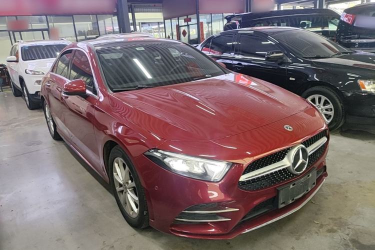 Used Mercedes-Benz A-Class 2022 Restyled A 200 L Sport Sedan Fashion Version Front Right 45 Deg