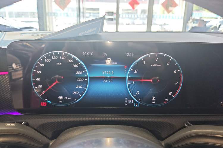 Used Mercedes-Benz A-Class 2022 Second Facelift A 200 L Sport Sedan Fashion Version Instrument Cluster