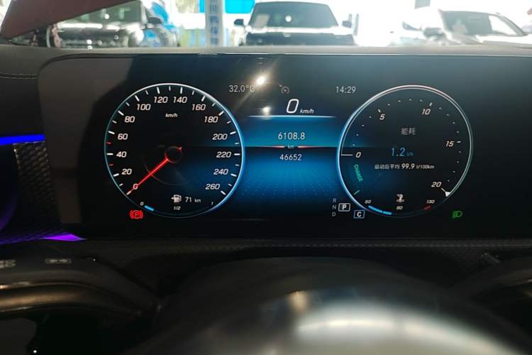 Used Mercedes-Benz A-Class 2022 Second Facelift A 200 L Sport Sedan Fashion Version Instrument Cluster