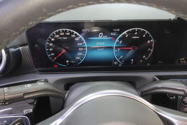 Used Mercedes-Benz A-Class 2022 A 200 L Sport Sedan Dynamic Model Instrument Cluster