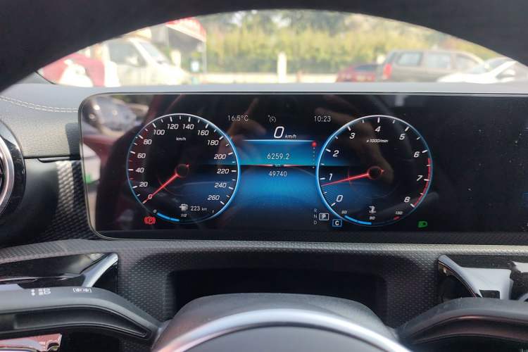 Used Mercedes-Benz A-Class 2022 A 200 L Sport Sedan Dynamic Model Instrument Cluster