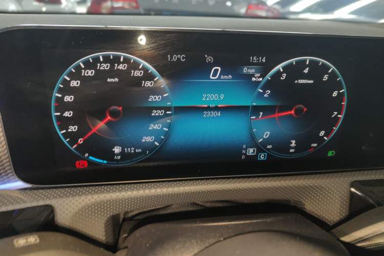 Used Mercedes-Benz A-Class 2022 Revised Version A 200 L Sport Sedan Fashionable Style Instrument Cluster