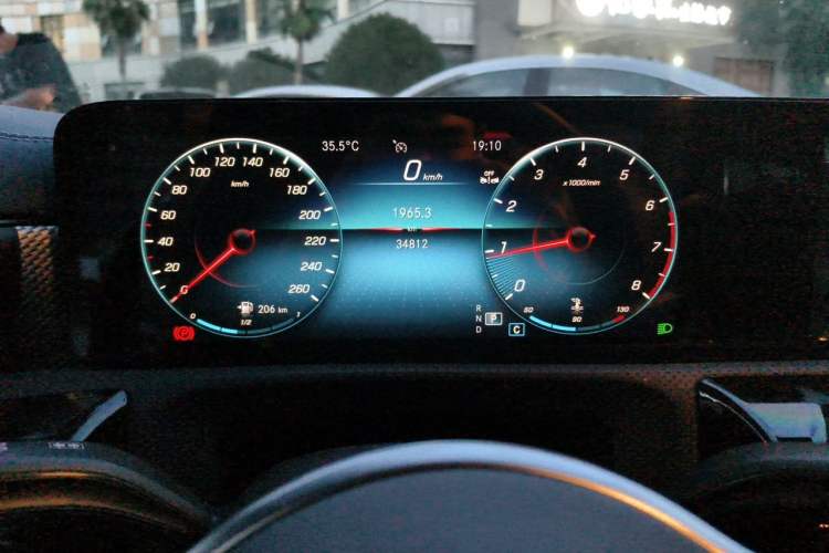 Used Mercedes-Benz A-Class 2022 Restyled A 180 L Sport Sedan Instrument Cluster