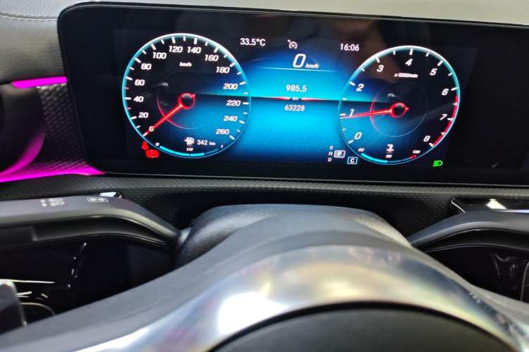 Used Mercedes-Benz A-Class 2022 Restyled A 200 L Sport Sedan Dynamic Version Instrument Cluster