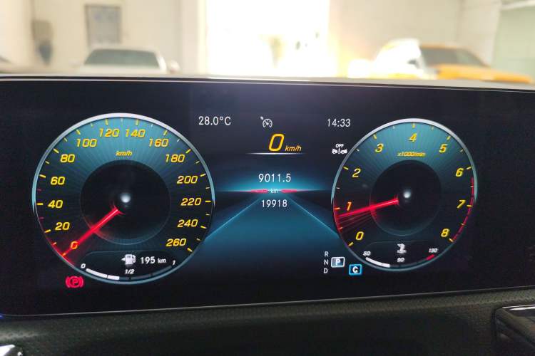 Used Mercedes-Benz A-Class 2022 Revised Version A 200 L Sport Sedan Fashionable Style Instrument Cluster
