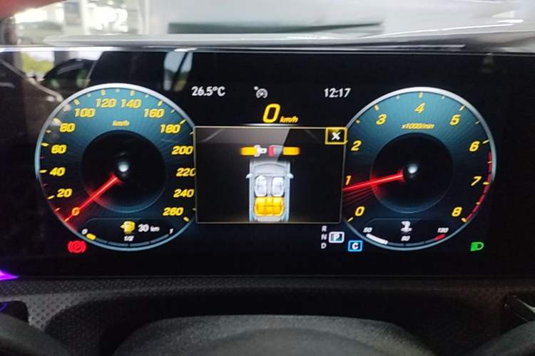 Used Mercedes-Benz A-Class 2022 Restyled A 200 L Sport Sedan Fashion Version Instrument Cluster