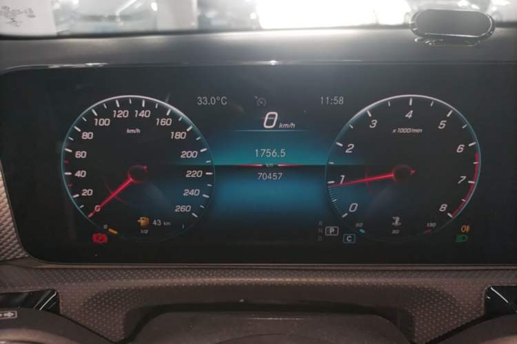 Used Mercedes-Benz A-Class 2022 A 180 L Sport Sedan Instrument Cluster