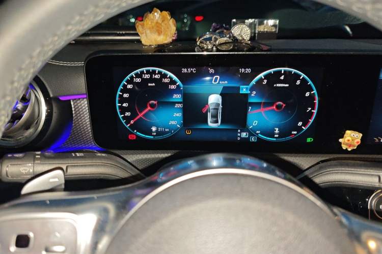 Used Mercedes-Benz A-Class 2022 A 200 L Sport Sedan Dynamic Model Instrument Cluster