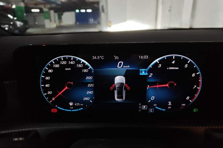 Used Mercedes-Benz A-Class 2022 A 180 L Sport Sedan Instrument Cluster
