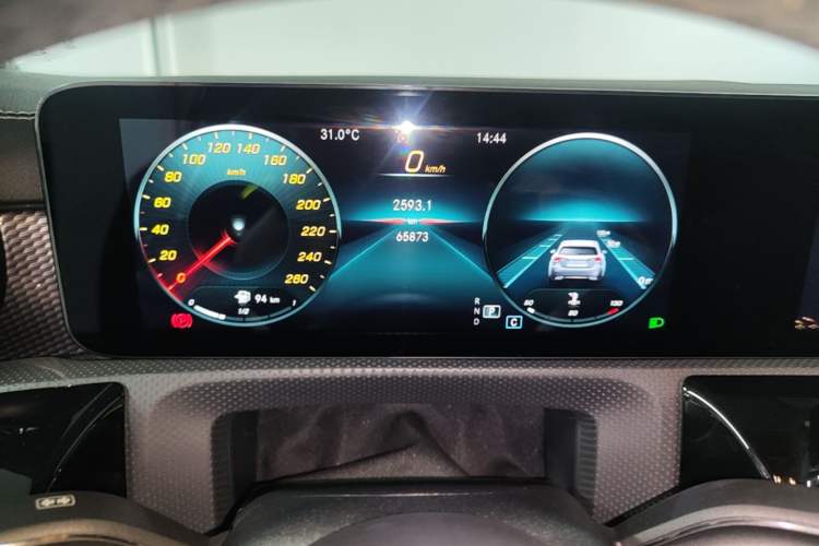 Used Mercedes-Benz A-Class 2022 A 200 L Sport Sedan Dynamic Model Instrument Cluster