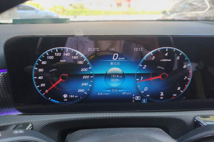 Used Mercedes-Benz A-Class 2022 Restyled A 200 L Sport Sedan Fashion Version Instrument Cluster