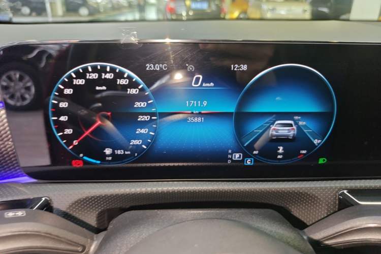 Used Mercedes-Benz A-Class 2022 Restyled A 200 L Sport Sedan Fashion Version Instrument Cluster