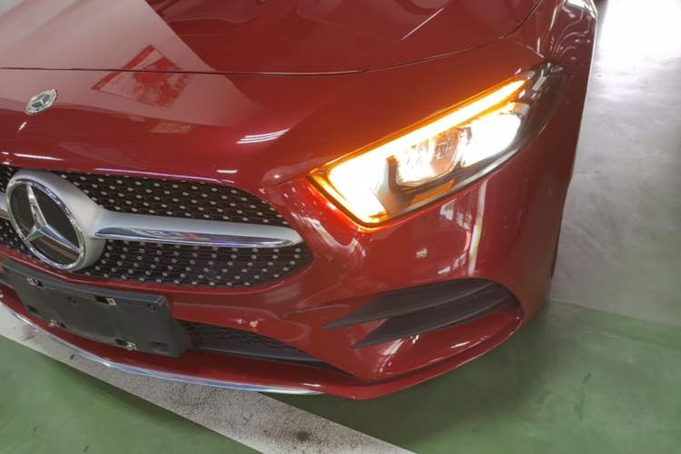 Used Mercedes-Benz A-Class 2022 Restyled A 200 L Sport Sedan Fashion Version Left Front Headlight
